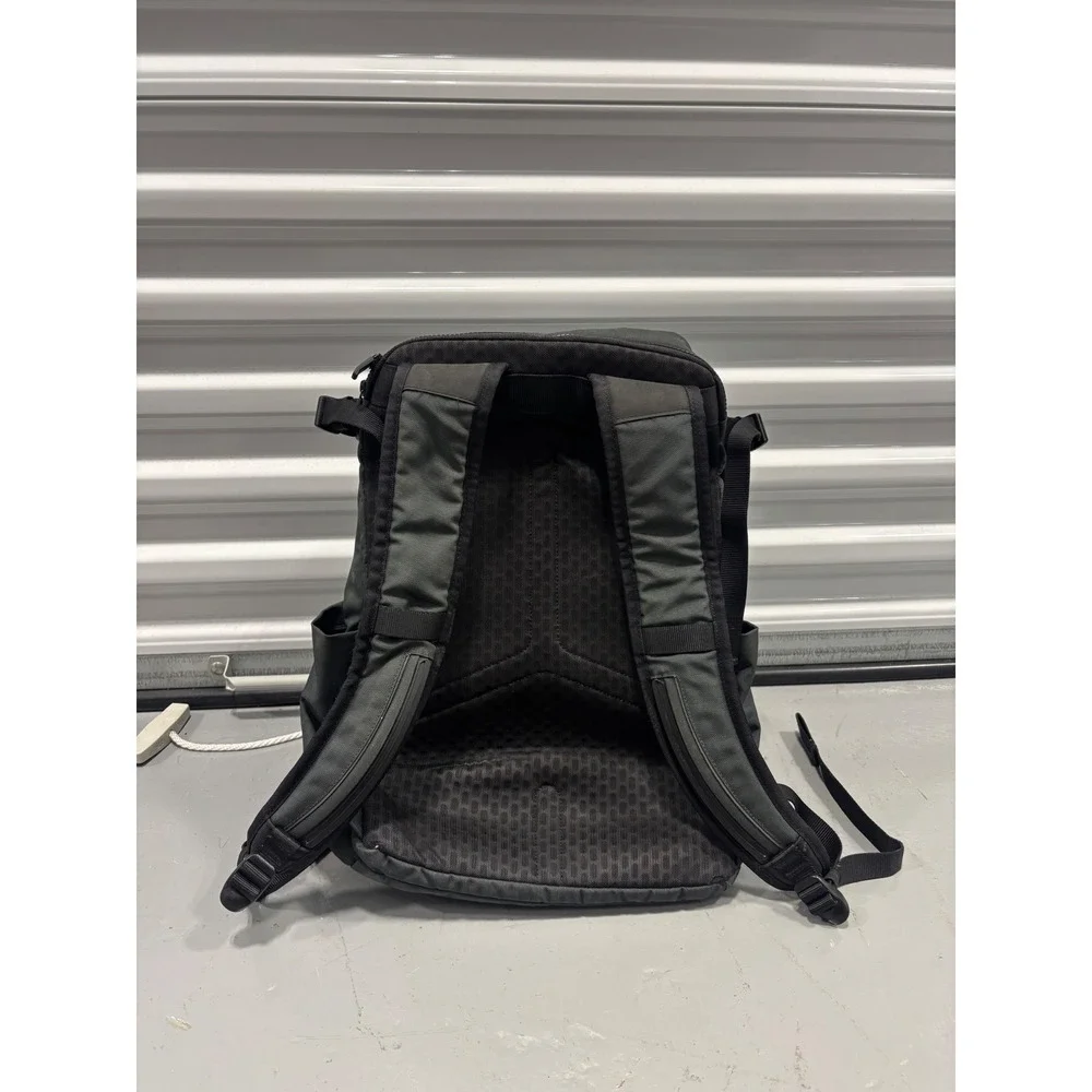 Lululemon Cruiser Backpack Dark Green Grey Multi Pocket Tech Laptop Bag